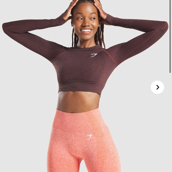 SOLD Vital seamless cherry brown - Picture 2 of 3